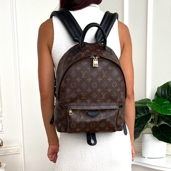 100% Authentic Louis Vuitton Backpack Palm Springs MM Monogram FL2158 - Picture 16 of 16